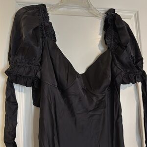 NWT Selkie Raven Poet Slip Dress